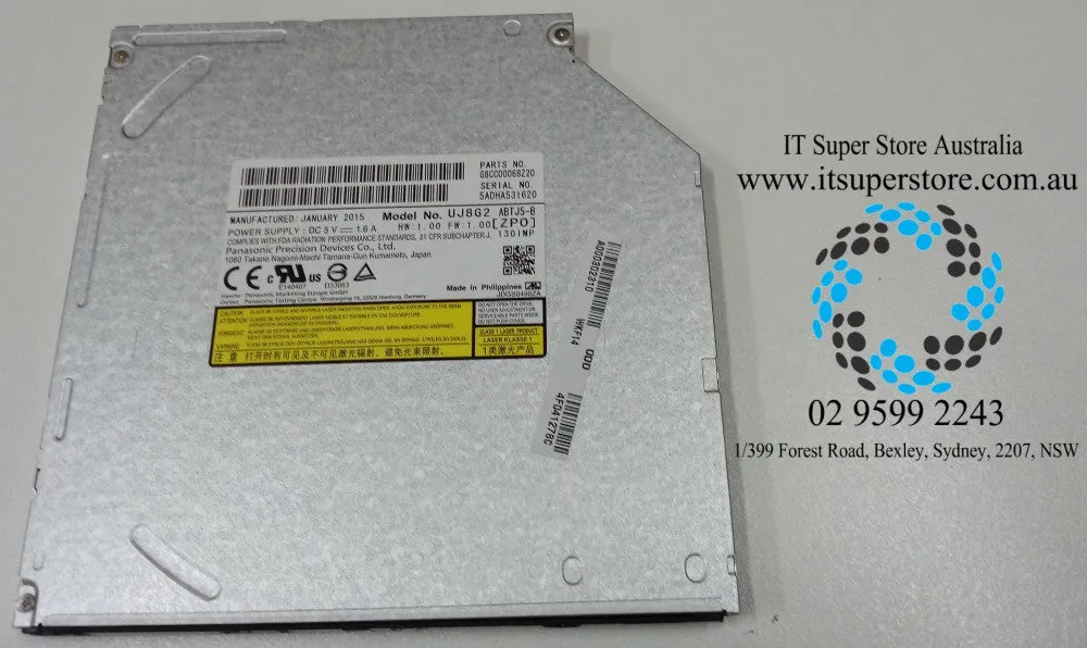 Toshiba DVR Writer Sata Optical Drive SU-208 A000302300
