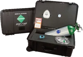 Trident Single Oxygen Kit Hard Case