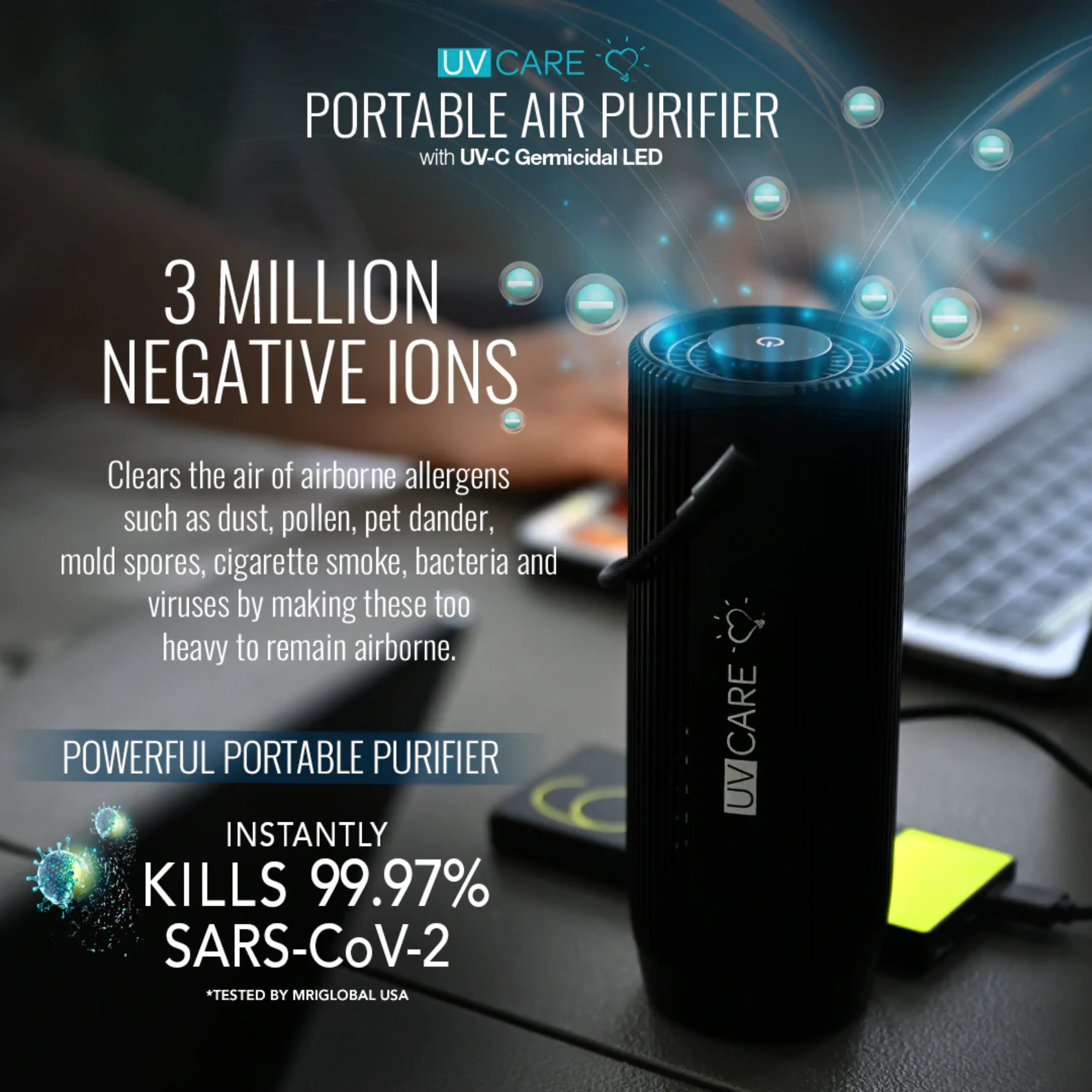 UV Care Portable Air Purifier