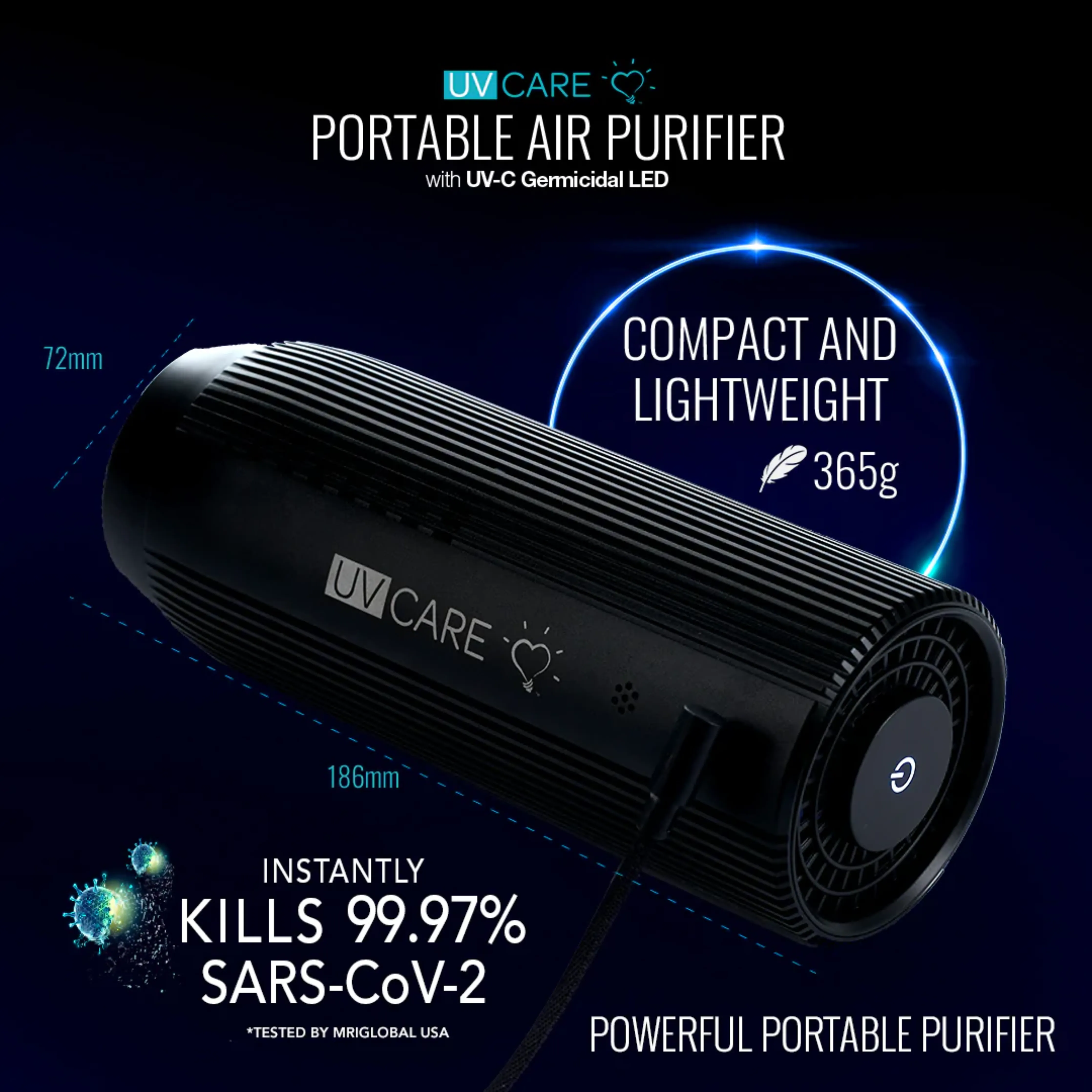 UV Care Portable Air Purifier