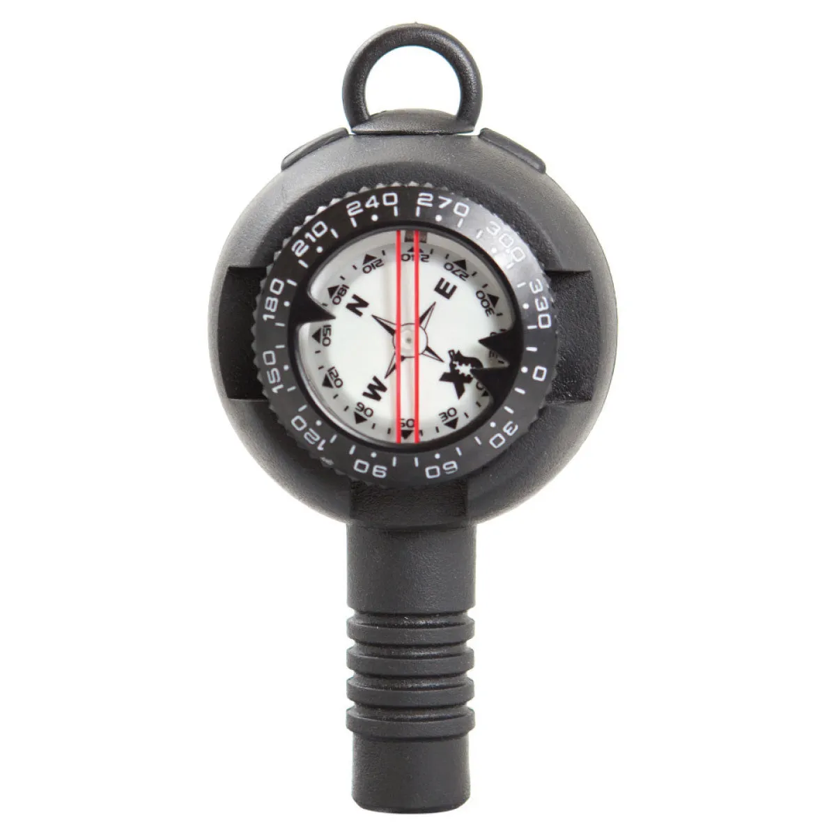 XS SCUBA Back To Back Pressure Gauge Compass Combo 0 To 5000 PSI