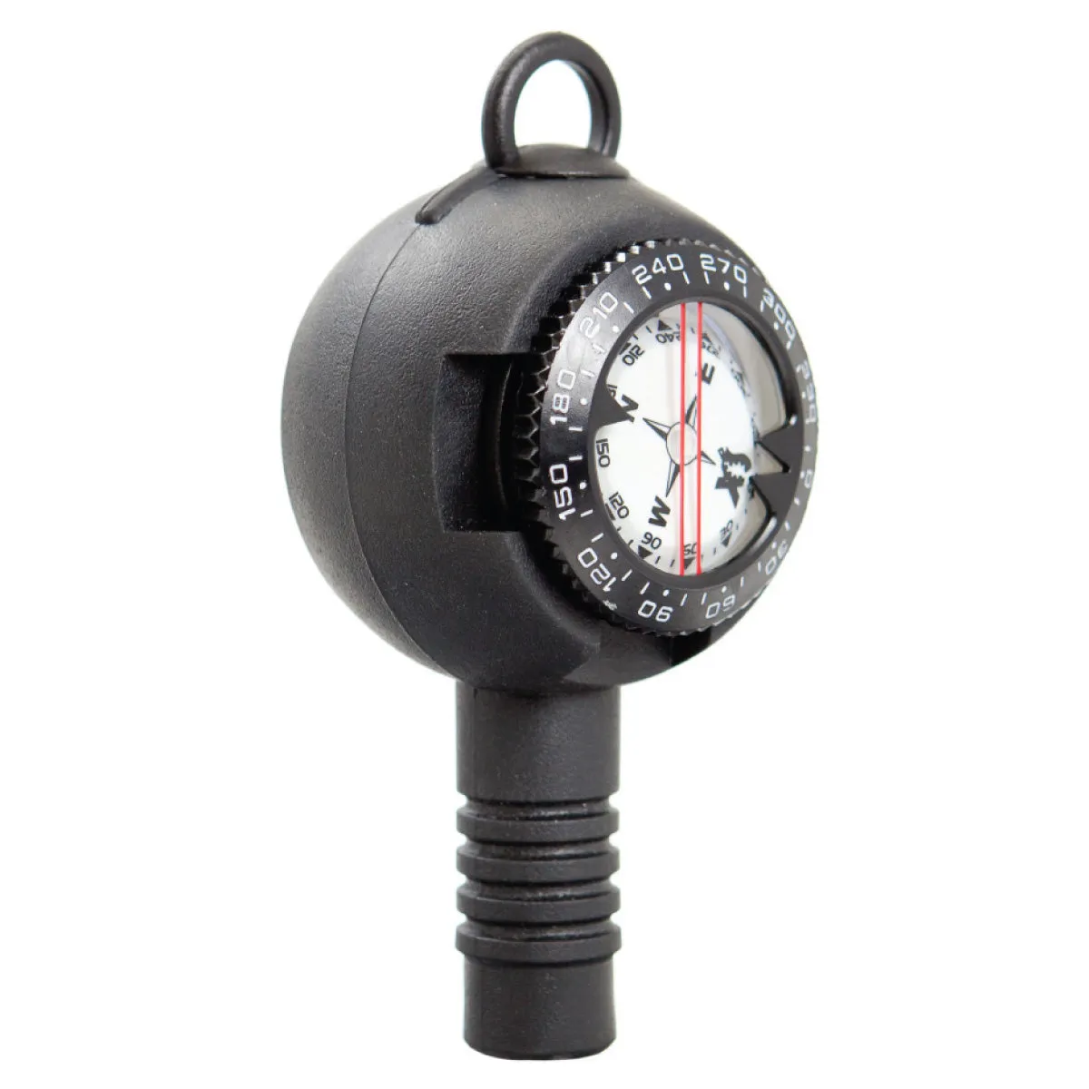 XS SCUBA Back To Back Pressure Gauge Compass Combo 0 To 5000 PSI